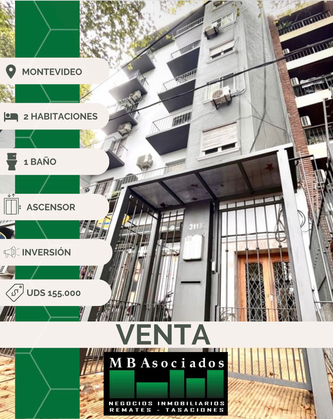 Venta Apto; Montevideo.-